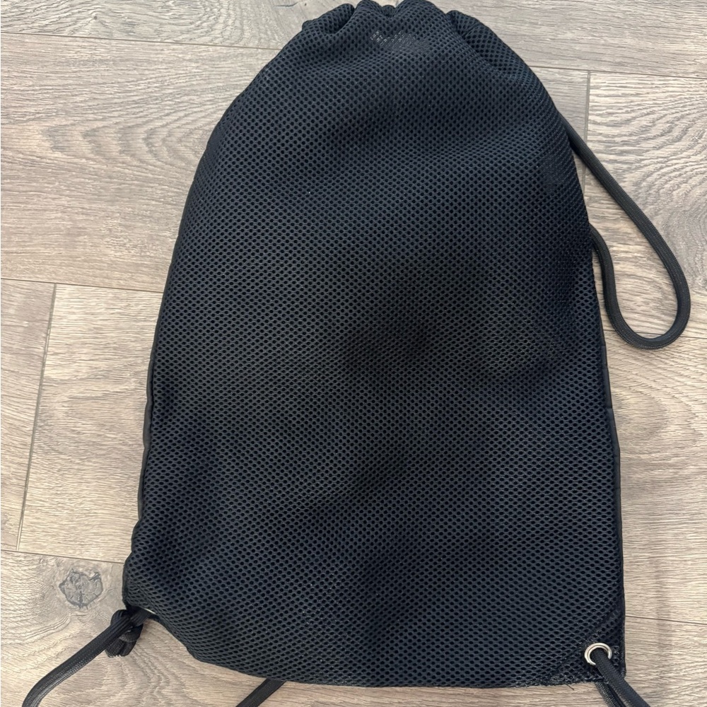 Black Drawstring Bag - Picture 2 of 2